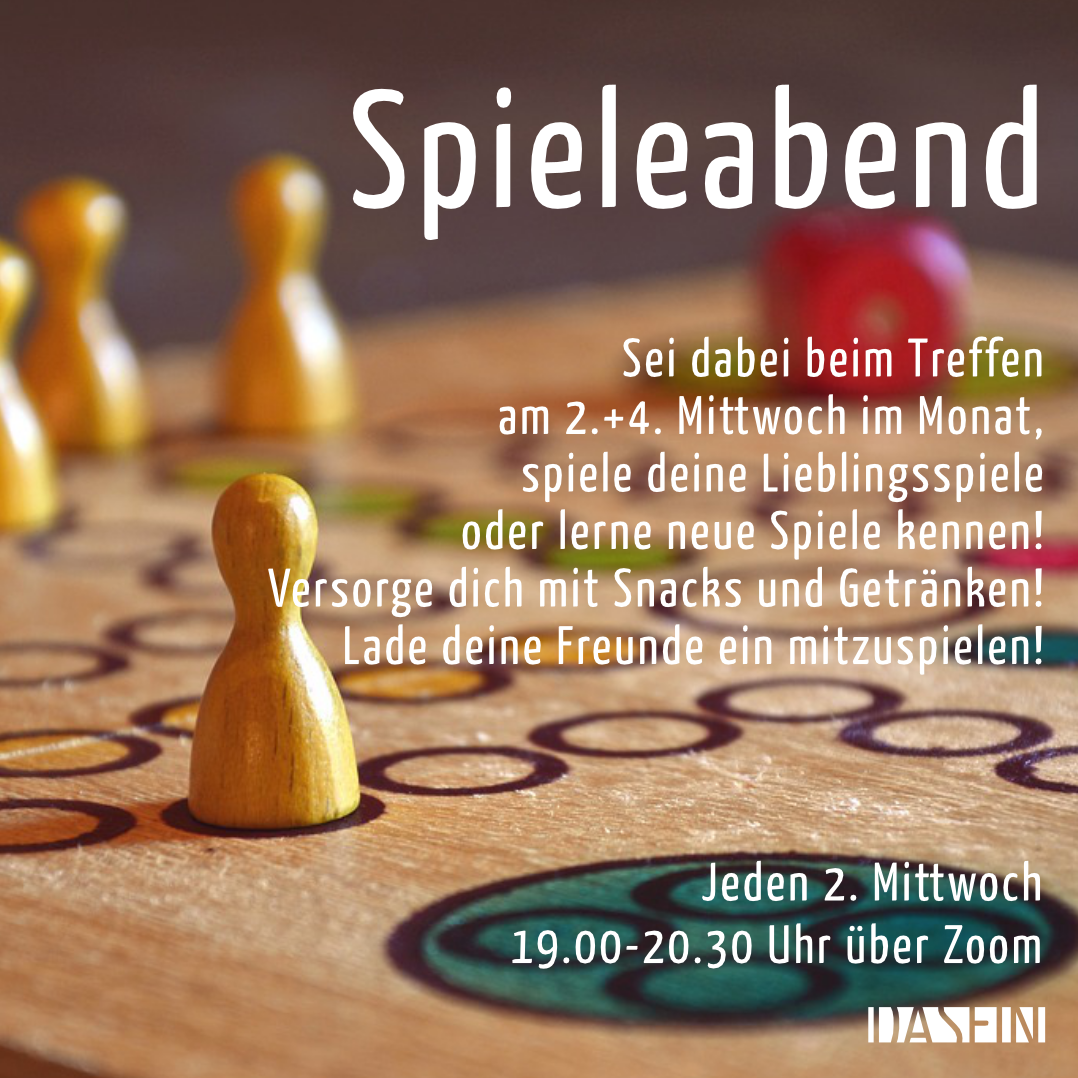 Spieleabend 19 Uhr Dasein